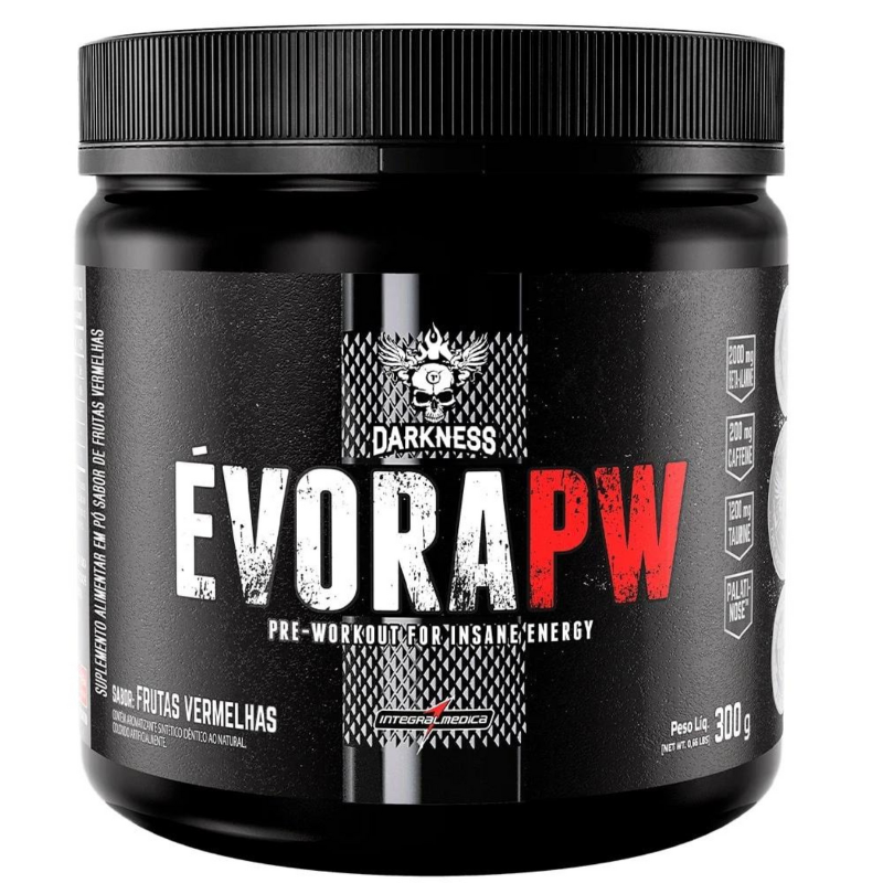 Pré Treino  Évora PW  Darkness  IntegralMédica - 300g