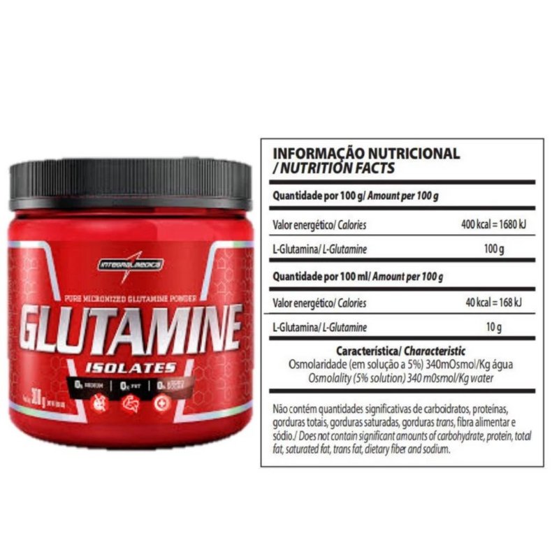 Glutamina 300g  Integralmedica