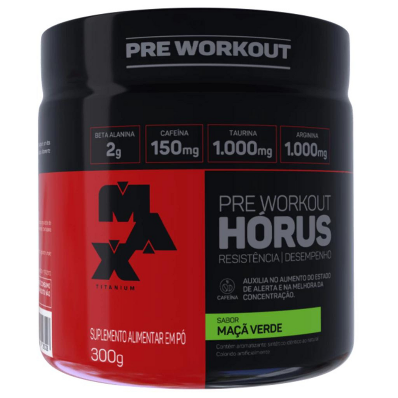 Pré Treino Horus Pre-Workout 300g - Max Titanium