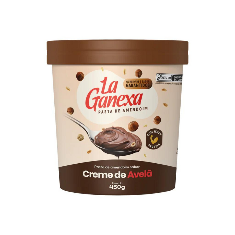 Pasta de amendoim la ganexa 450g