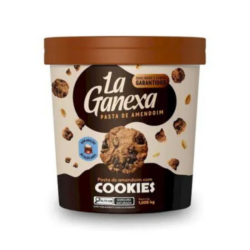 Pasta de amendoim La Ganexa 1kg