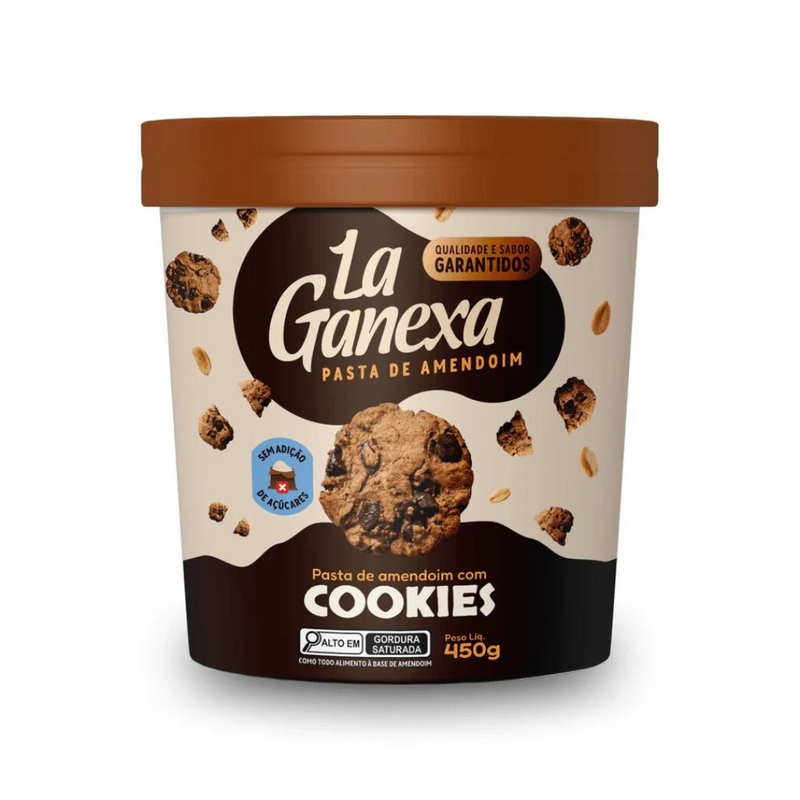 Pasta de amendoim la ganexa 450g