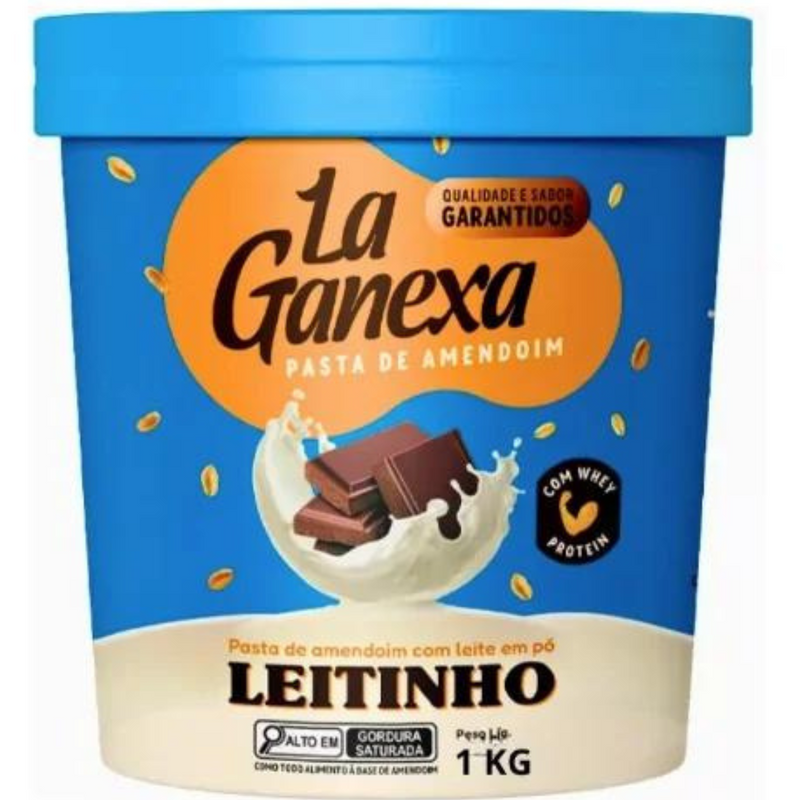 Pasta de amendoim La Ganexa 1kg