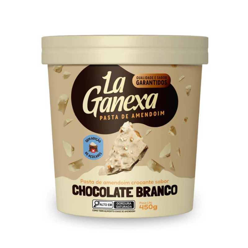 Pasta de amendoim la ganexa 450g