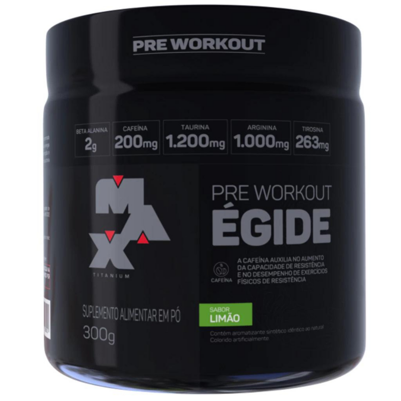 Pré Treino Égide 300g - Max Titanium