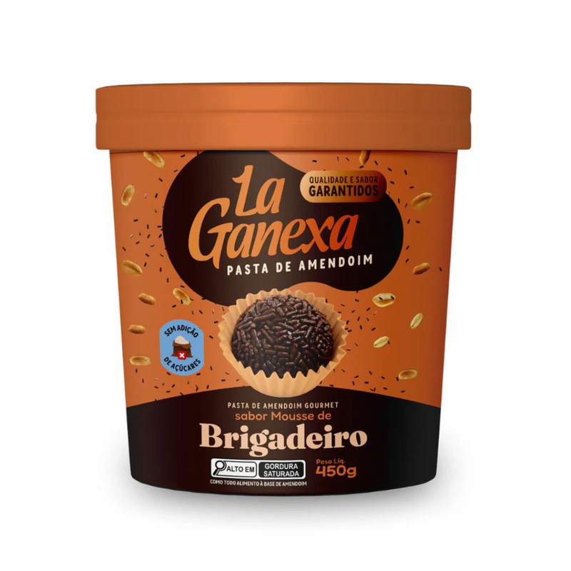 Pasta de amendoim la ganexa 450g