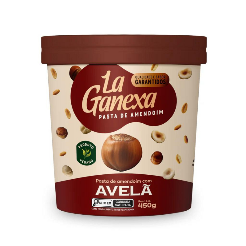 Pasta de amendoim la ganexa 450g