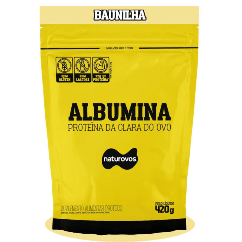 Albumina Naturovos 420G Natural