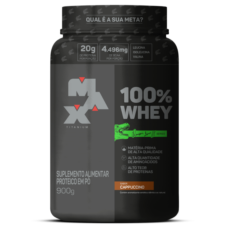 WHEY DINO 100% POTE 900G - Max Titanium