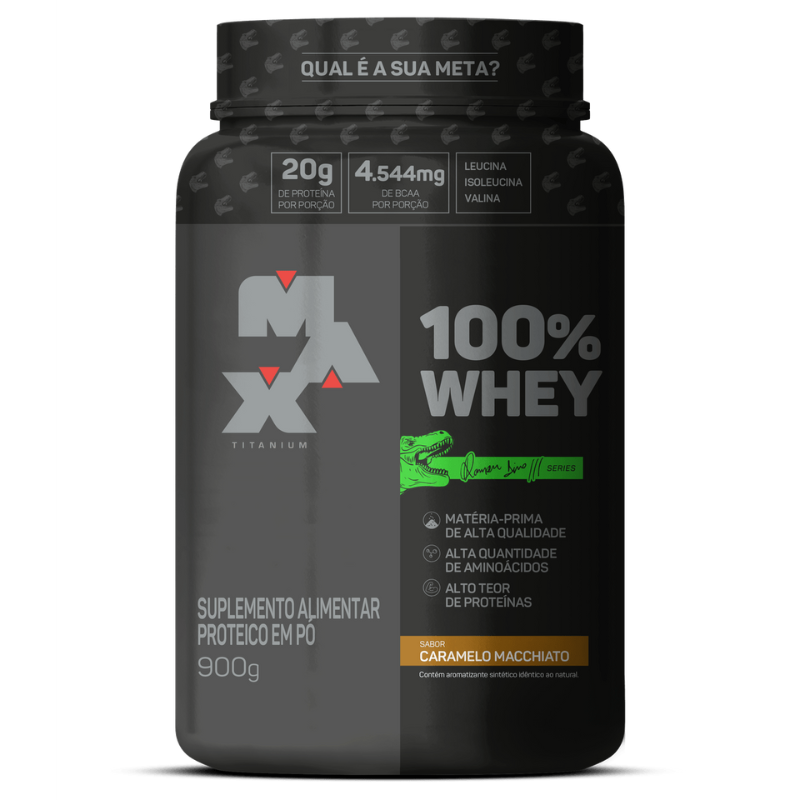 WHEY DINO 100% POTE 900G - Max Titanium